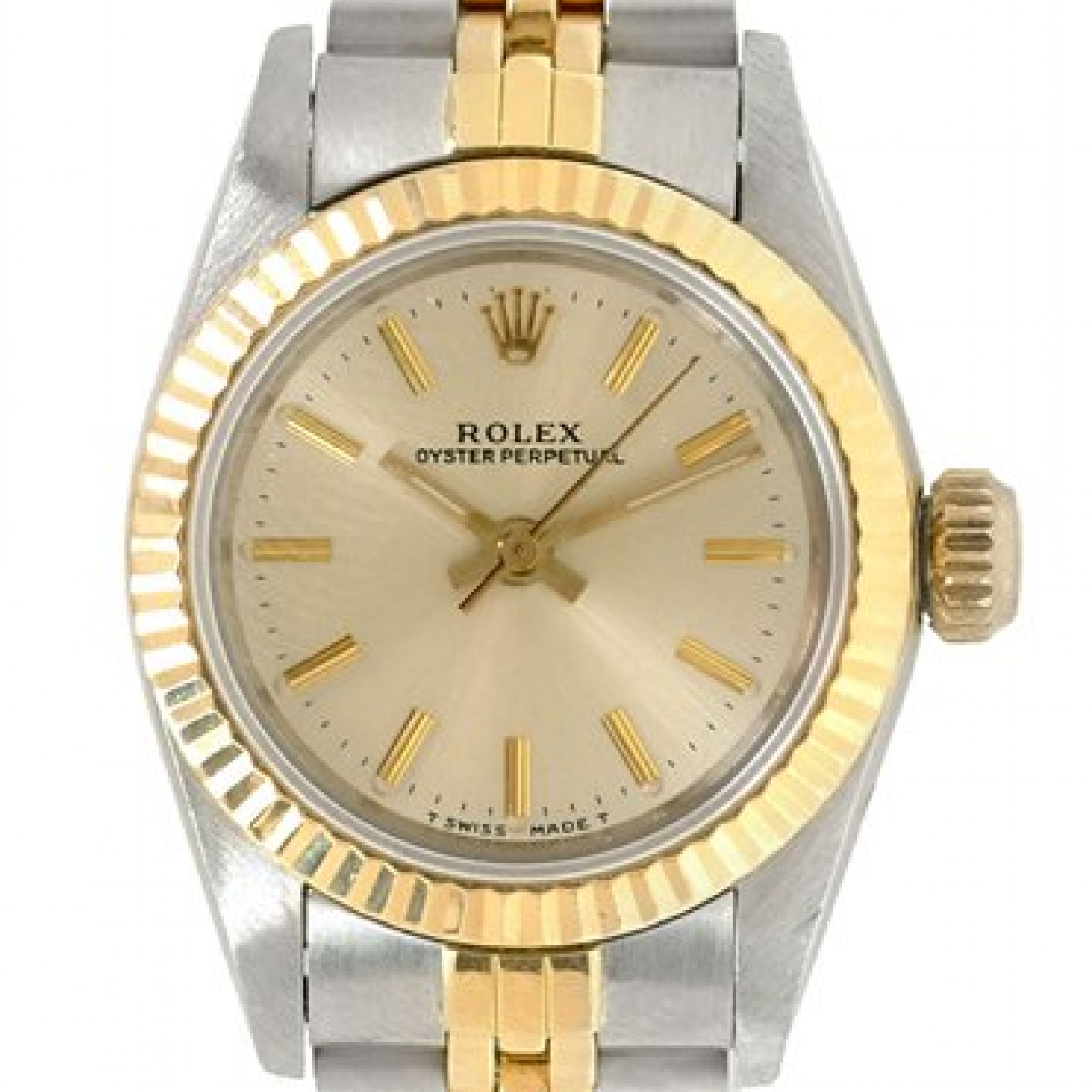 Used Rolex Oyster Perpetual 67193 Gold & Steel
